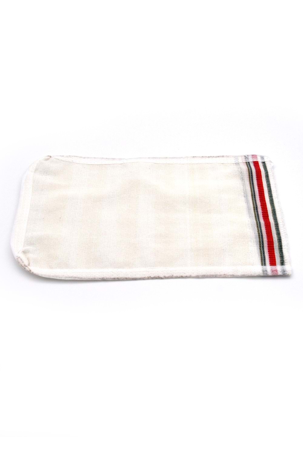 Krep Banyo Hamam Kesesi Krem 17x27 cm.