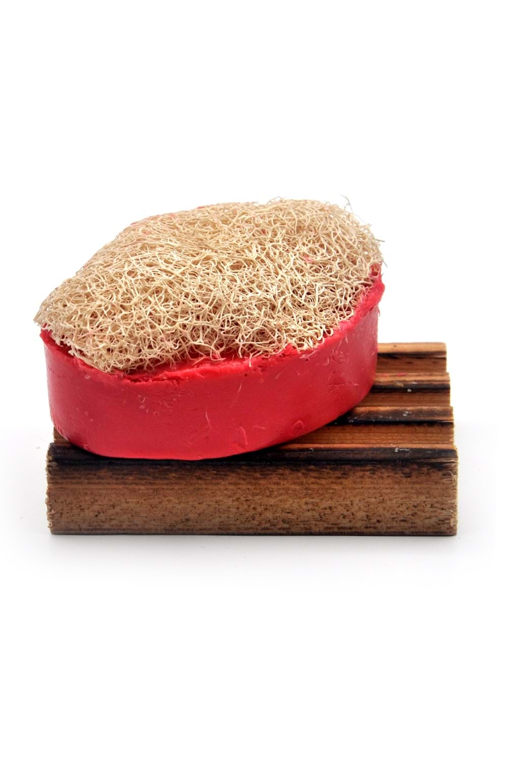 Çilek Özlü Kabak Lifli El Yapımı Doğal Sabun 120 G