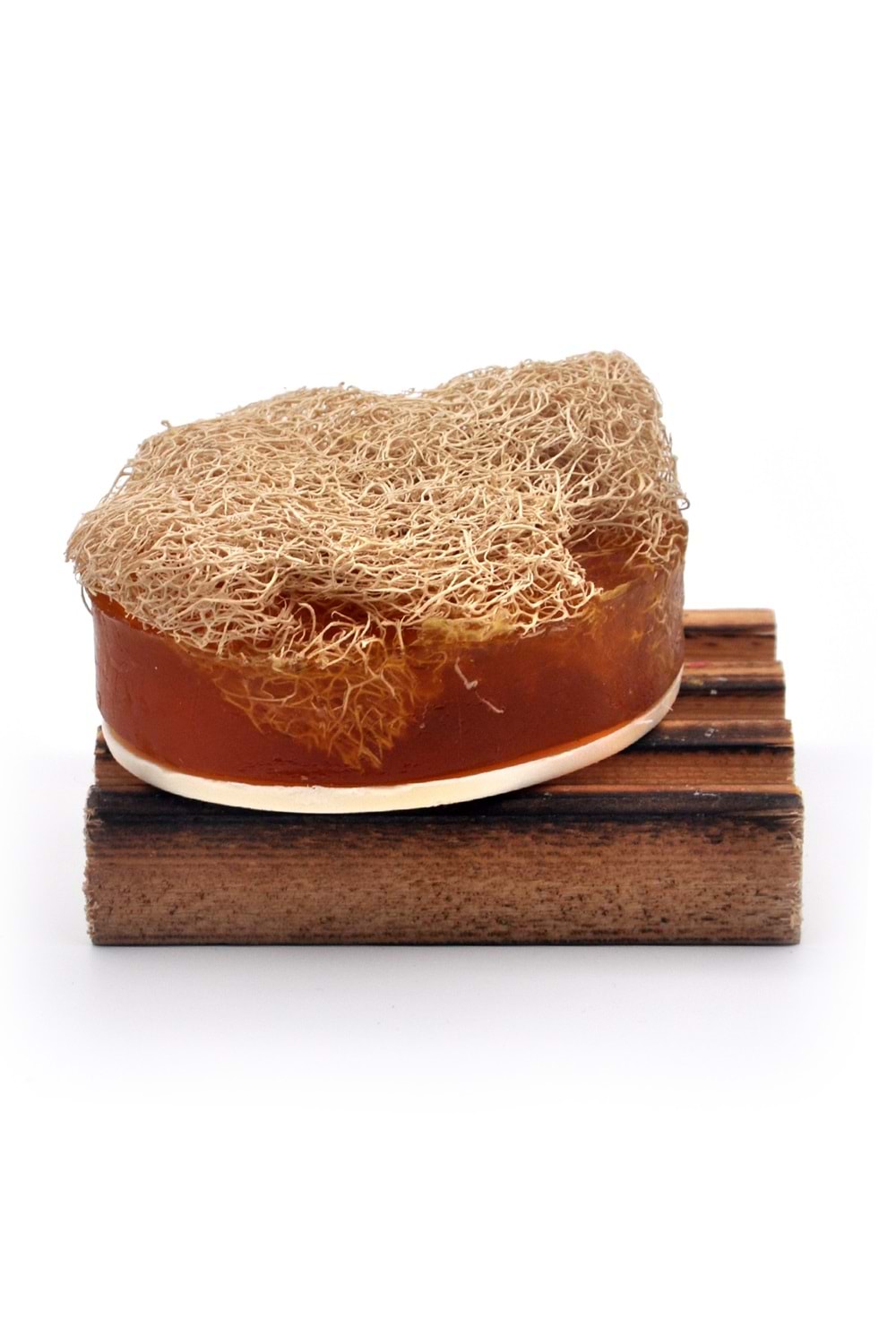 Ballı Pirinç Özlü Kabak Lifli El Yapımı Doğal Sabun 120 G