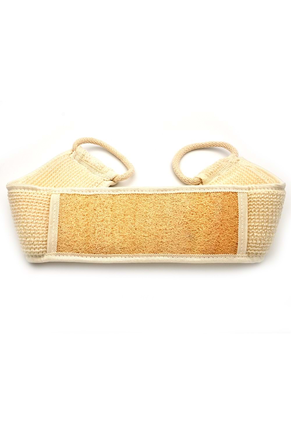 Doğal Kabak Lifi Banyo Hamam Saplı Uzun Sırt Kesesi 11x71 cm..