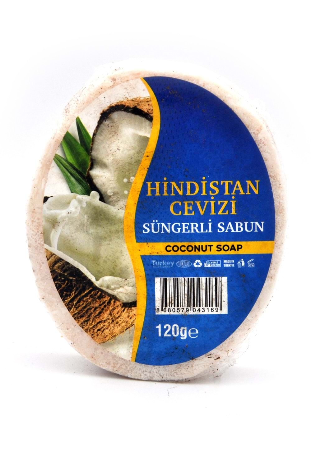 Hindistan Cevizi Özlü Süngerli Duş Sabunu 120 G
