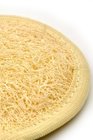 Doğal Kabak Lifi Banyo Hamam Yüz Peeling 8 cm.