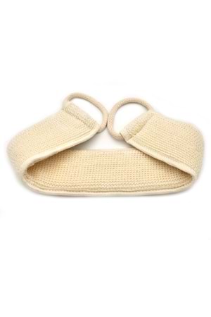 Doğal Kabak Lifi Banyo Hamam Saplı Uzun Sırt Kesesi 11x71 cm..