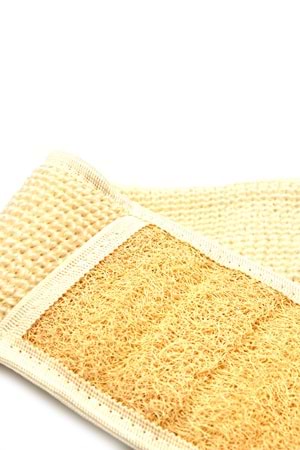 Doğal Kabak Lifi Banyo Hamam Saplı Uzun Sırt Kesesi 11x71 cm..
