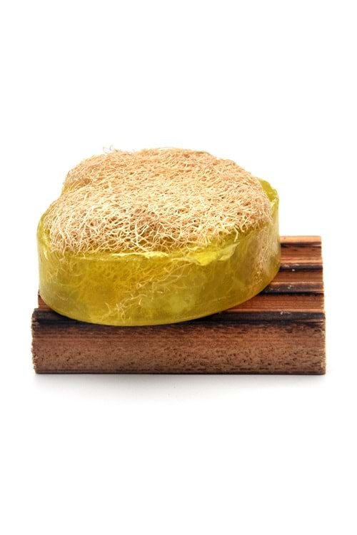 Limon Çiçeği Özlü Kabak Lifli El Yapımı Doğal Sabun 120 G