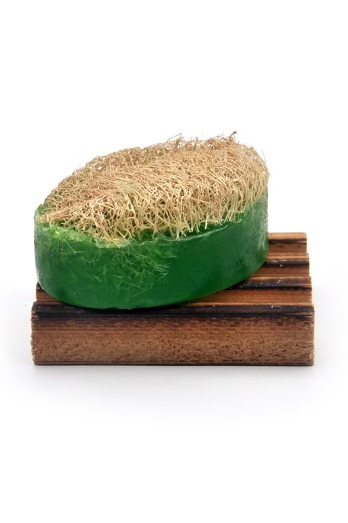Aloevera Özlü Kabak Lifli El Yapımı Doğal Sabun 120 G