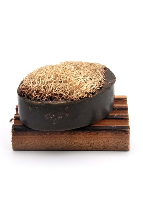 Ardıç Katranı Özlü Kabak Lifli El Yapımı Doğal Sabun 120 G
