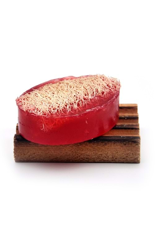 Nar Özlü Kabak Lifli El Yapımı Doğal Sabun 120 G