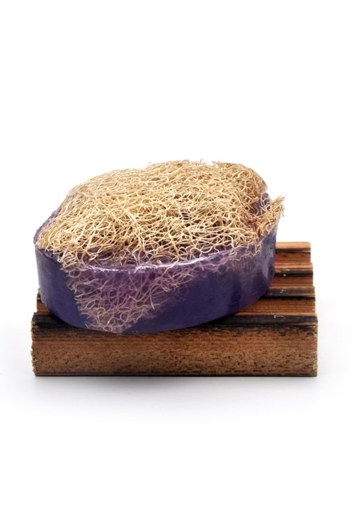 Lavanta Özlü Kabak Lifli El Yapımı Doğal Sabun 120 G