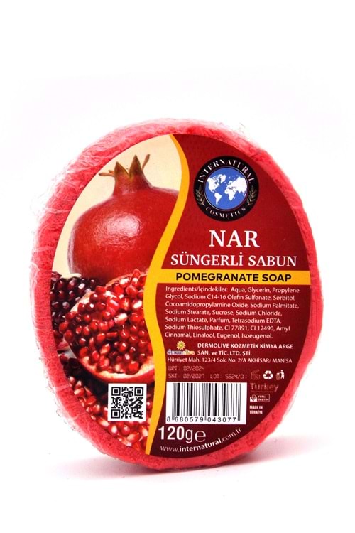 Nar Özlü Süngerli Duş Sabunu 120 G