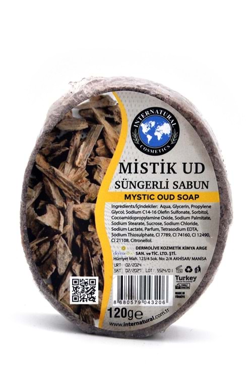 Mistik Ud Özlü Süngerli Duş Sabunu 120 G