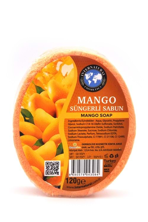 Mango Özlü Süngerli Duş Sabunu 120 G