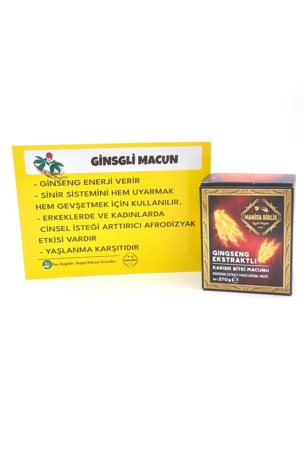 Ginsengli Karışık Bitki Macunu 270 G